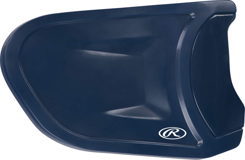 Rawlings | R-EXT COOLFLO Batting Helmet Face Guard | Fits all COOLFLO (RCFH) Helmet Models | Left-Hand Batter | Navy - Image 1
